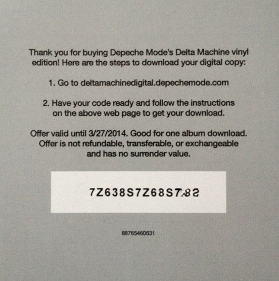 Depeche Mode -Delta Machine