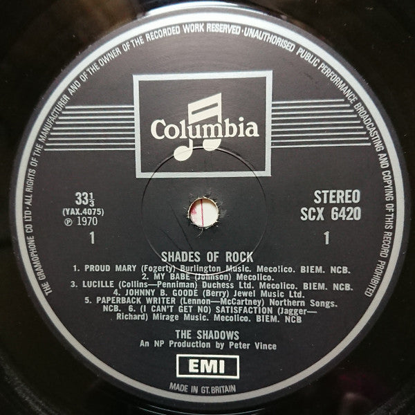 The Shadows -Shades Of Rock