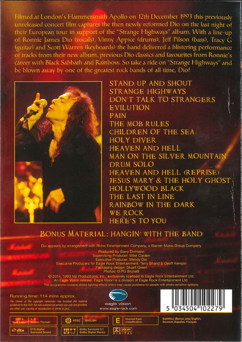 Dio (2) -Live In London Hammersmith Apollo 1993
