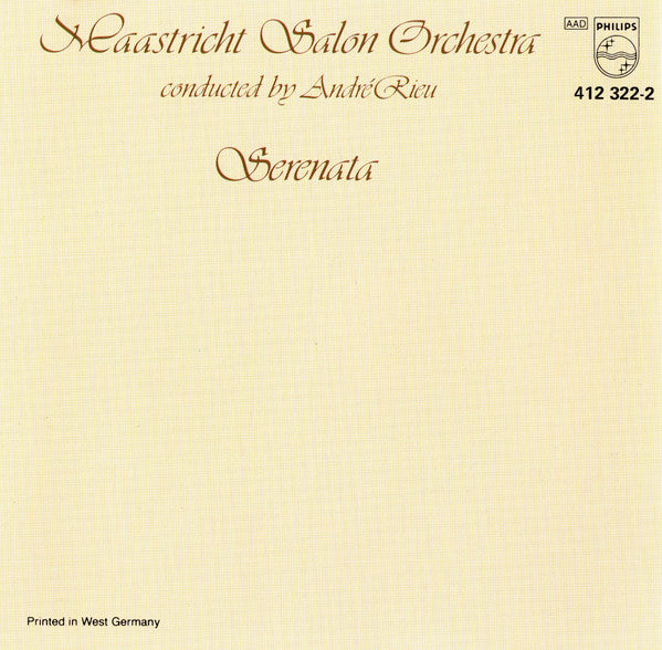 Maastricht Salon Orchestra* - Serenata
