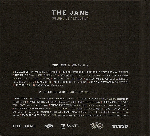 Various - The Jane - Volume 01 / Emulsion