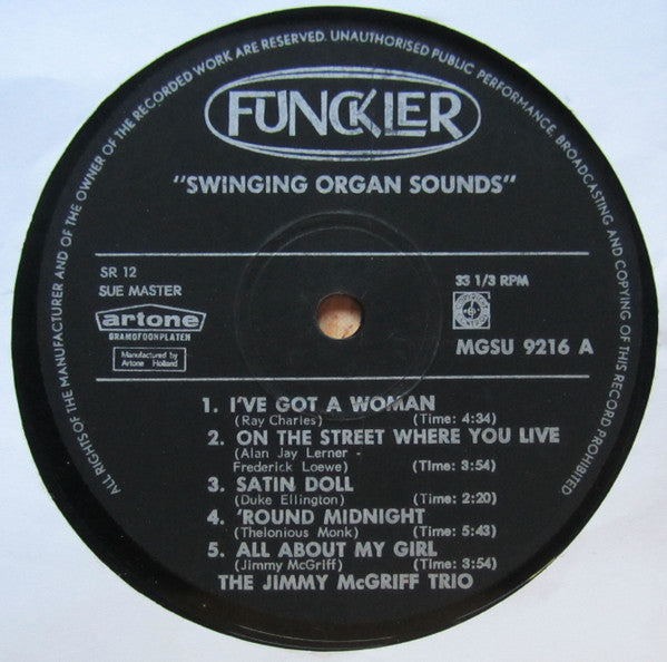 Jimmy McGriff -Swingin' Organ Sounds!