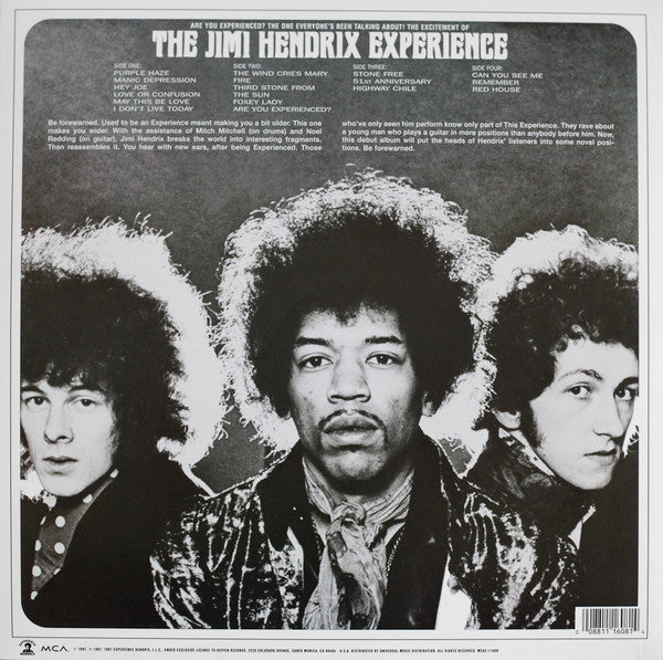 The Jimi Hendrix Experience -Are You Experienced