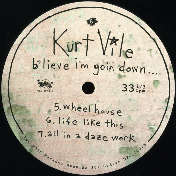Kurt Vile -B'lieve I'm Goin Down...