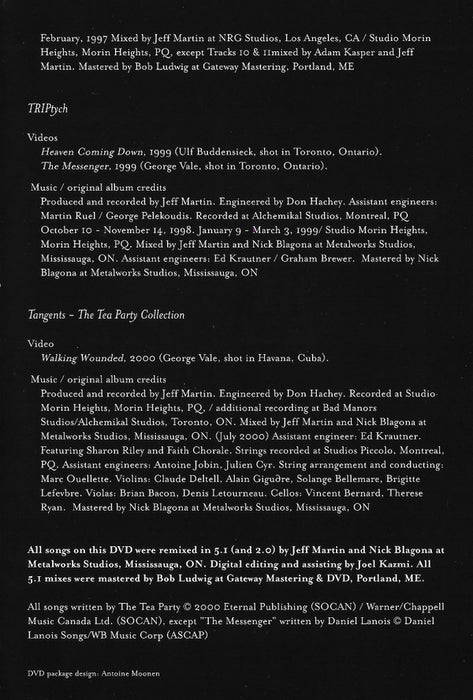 The Tea Party -Collection: Illuminations