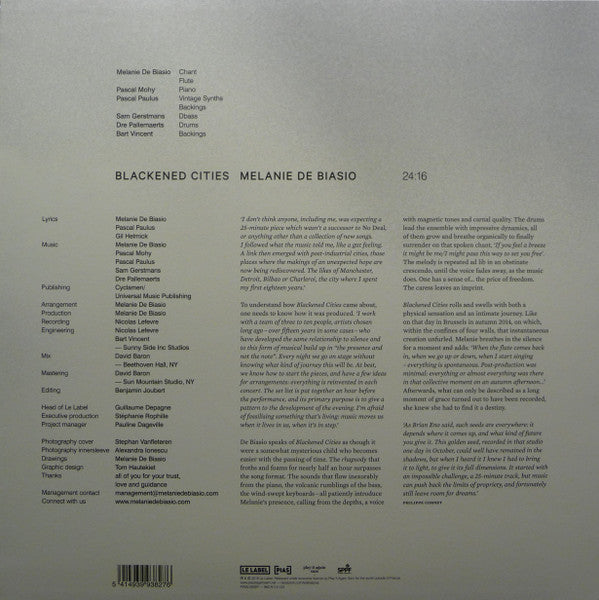 Melanie De Biasio -Blackened Cities