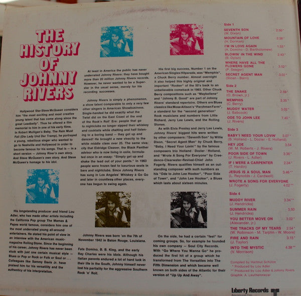 Johnny Rivers -The History Of Johnny Rivers