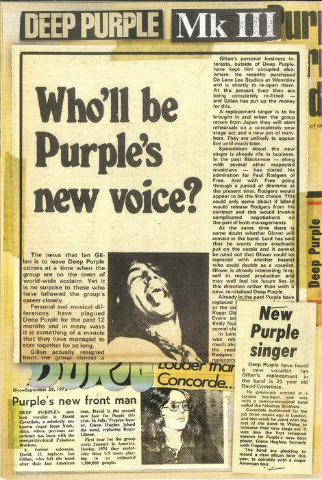 Deep Purple -History, Hits & Highlights '68 - '76