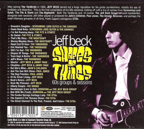 Jeff Beck -Shapes Of Things (60s Groups & Sessions)