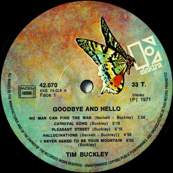 Tim Buckley -Goodbye And Hello