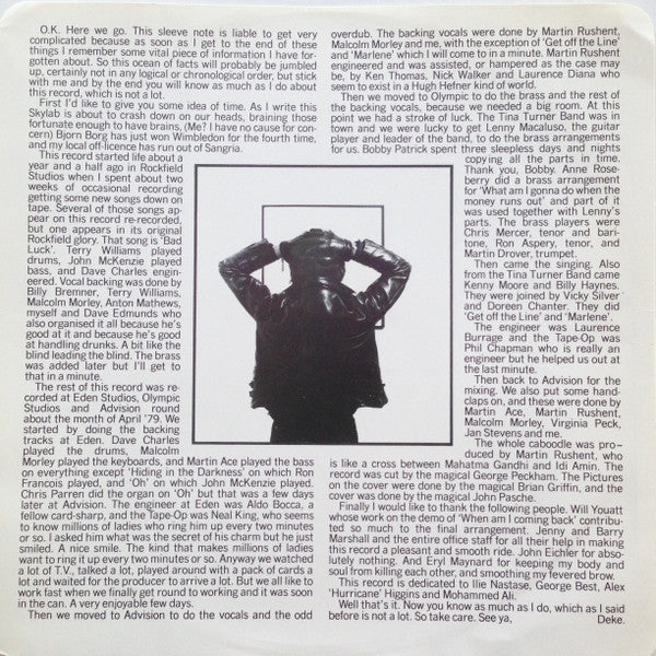 Deke Leonard -Before Your Very Eyes