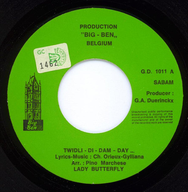 Lady Butterfly -Twidli-Di-Dam-Day