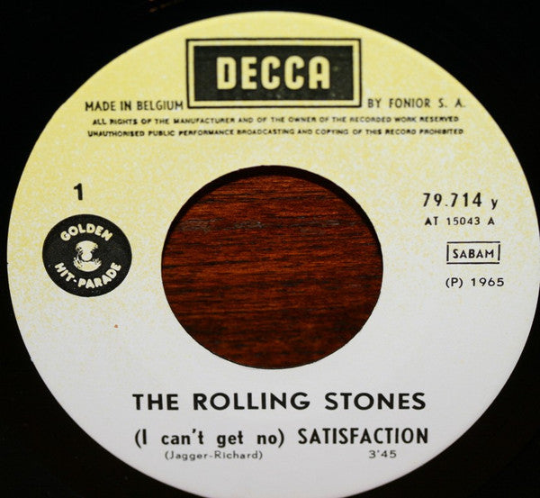 Rolling Stones* -Satisfaction