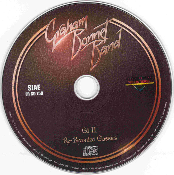 Graham Bonnet Band -The Book