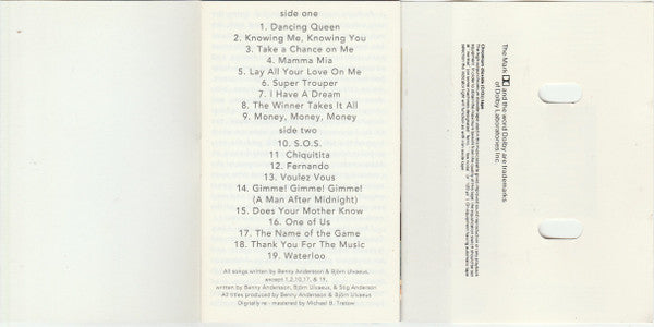 ABBA -Gold (Greatest Hits)