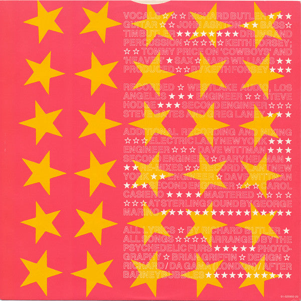 The Psychedelic Furs - Mirror Moves