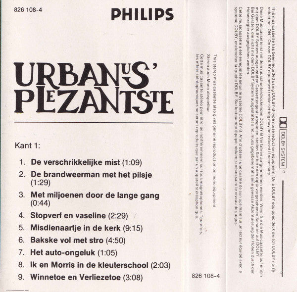 Urbanus -Urbanus' Plezantste