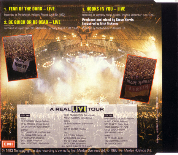 Iron Maiden -Fear Of The Dark - Live