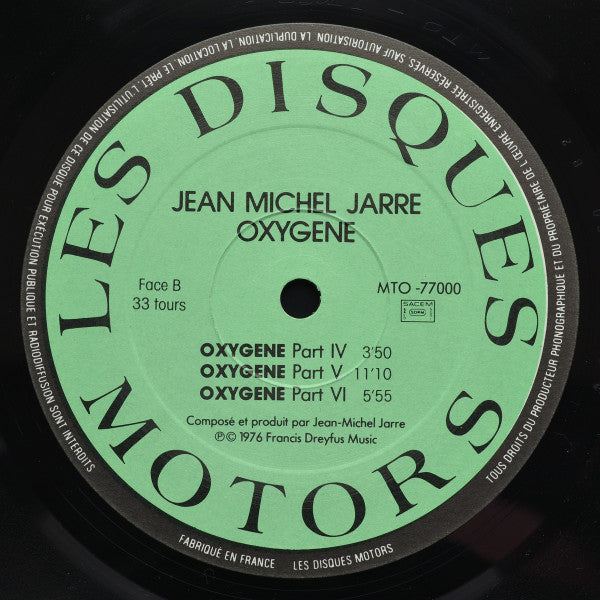 Jean Michel Jarre* -Oxygène