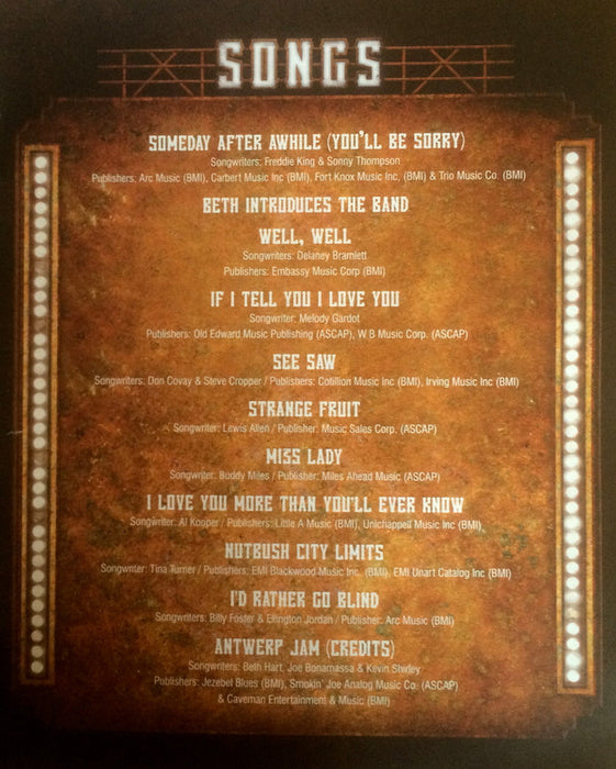 Beth Hart, Joe Bonamassa -Live In Amsterdam