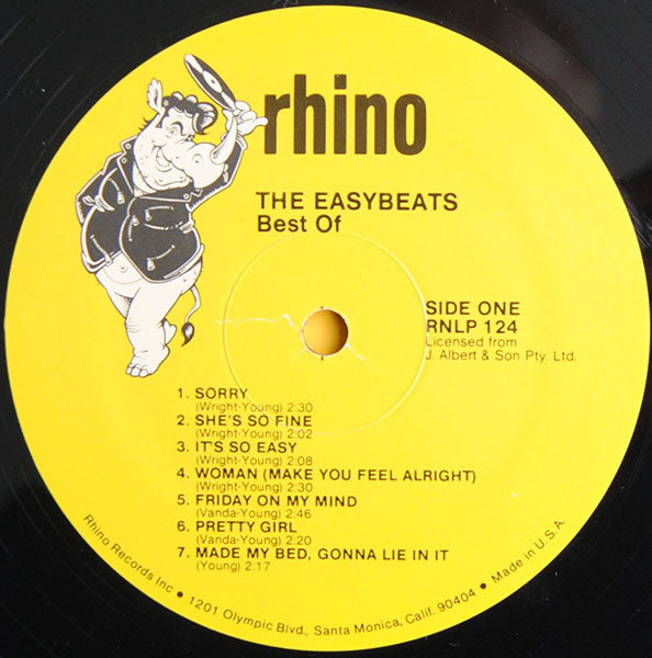 The Easybeats -Best Of The Easybeats (Featuring Friday On My Mind)