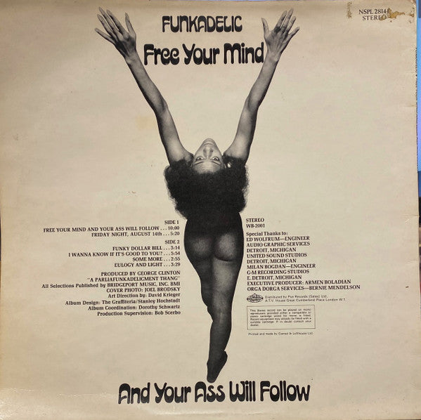 Funkadelic -Free Your Mind And Your Ass Will Follow