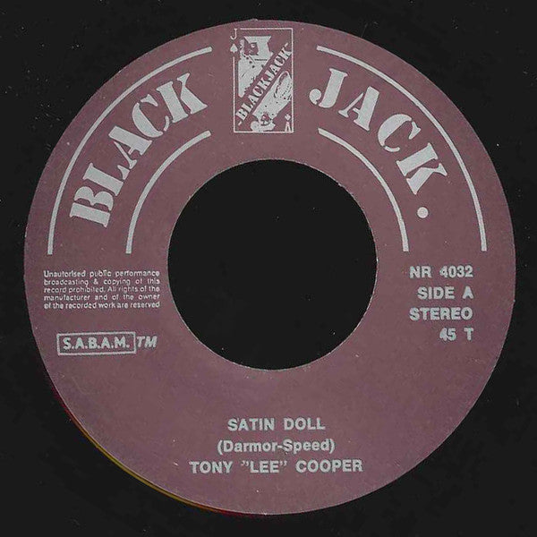 Antony "Lee" Cooper* With The Shakin' Guys - Satin Doll / Drunken Cowboy