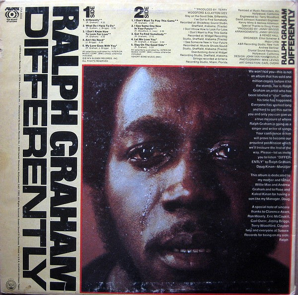 Ralph Graham -Differently