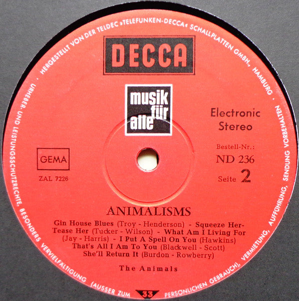 The Animals -Animalisms