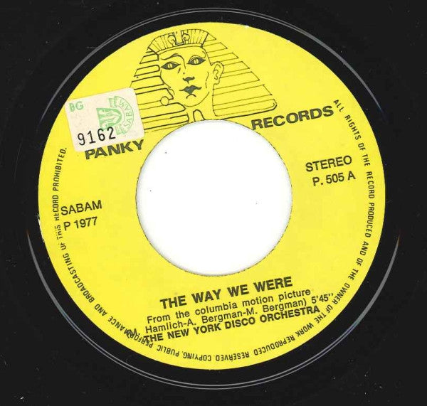 The New York Disco Orchestra -The Way We Were