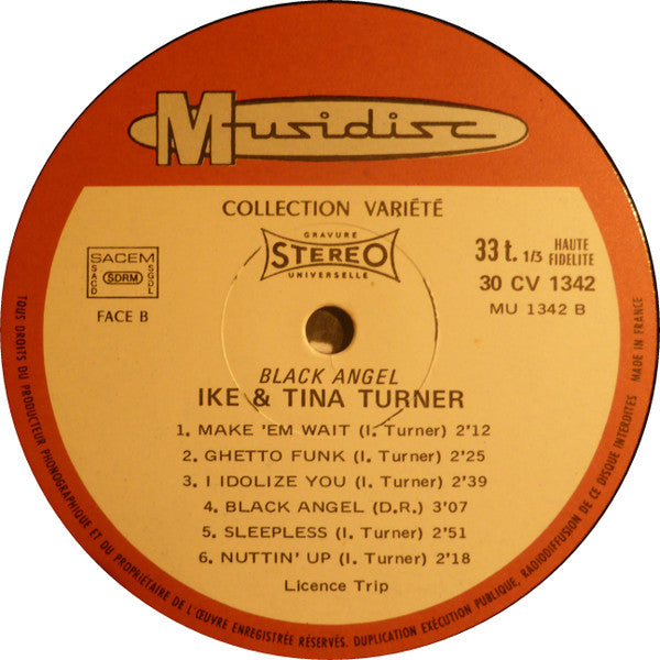 Ike & Tina Turner -Black Angel