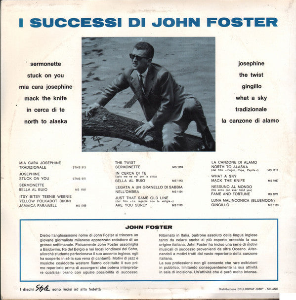 John Foster (9) -I Successi Di John Foster