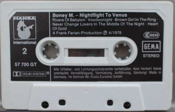 Boney M. -Nightflight To Venus