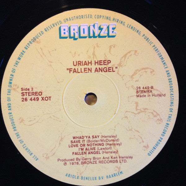 Uriah Heep -Fallen Angel