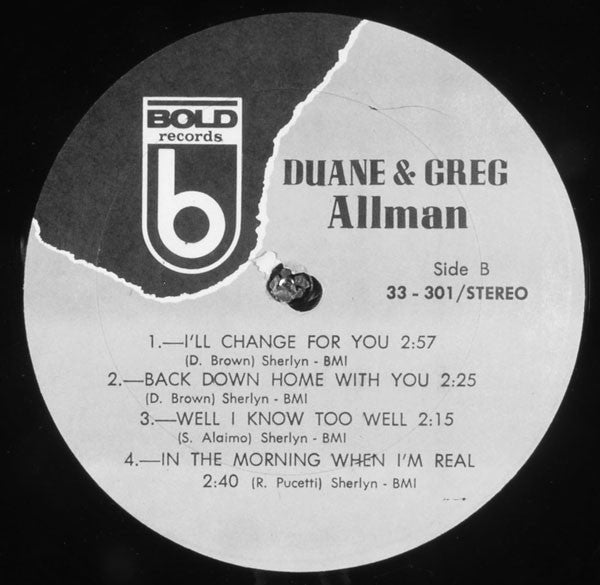 Duane & Greg Allman -Duane & Greg Allman