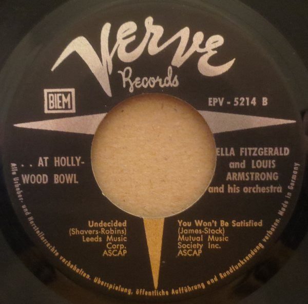 Ella Fitzgerald, Louis Armstrong - ...At Hollywood Bowl