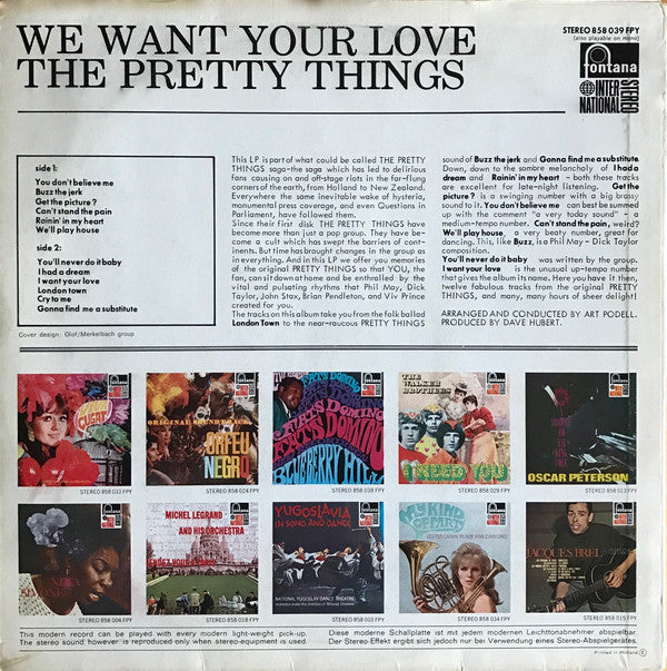 The Pretty Things -We Want Your Love