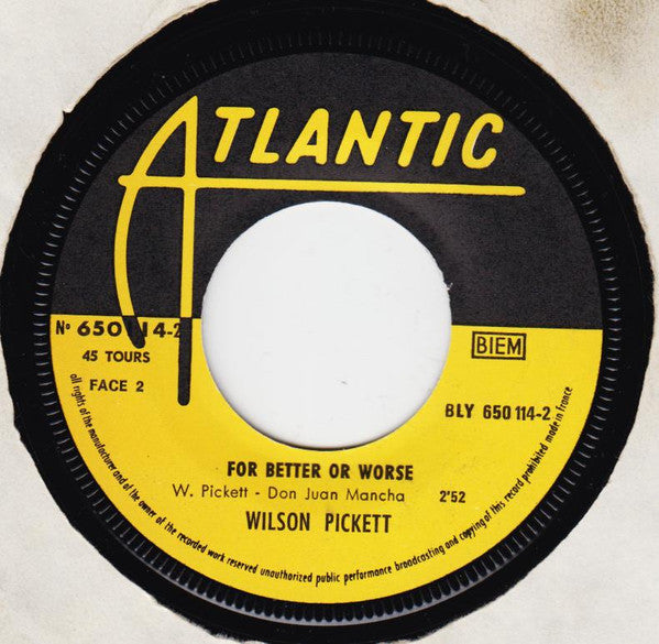 Wilson Pickett -I Found A True Love