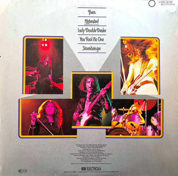 Deep Purple -Made In Europe