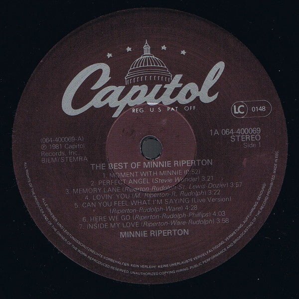 Minnie Riperton -The Best Of Minnie Riperton