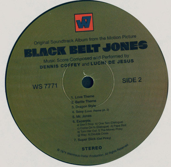 Dennis Coffey And Luchi De Jesus* -Black Belt Jones (Original Motion Picture Soundtrack)