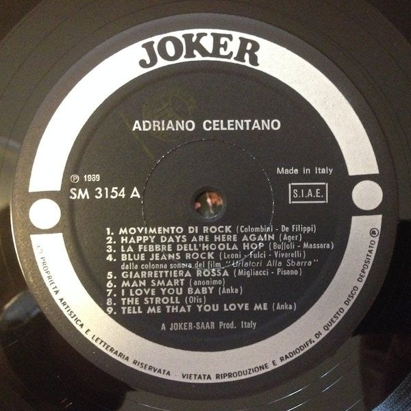 Adriano Celentano -18 Successi