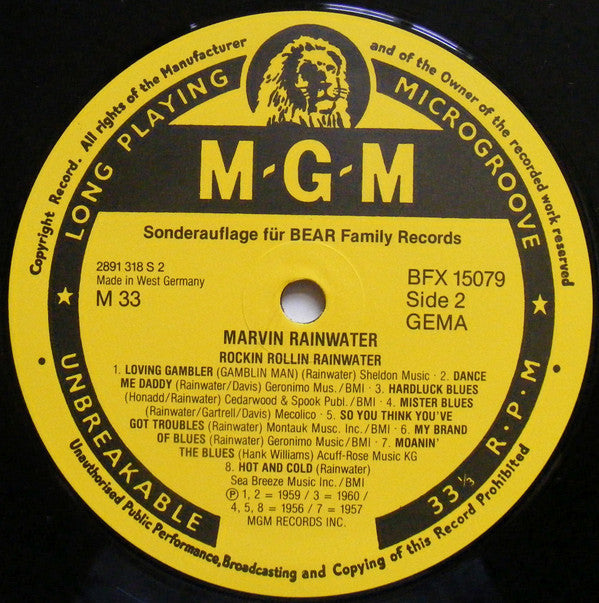 Marvin Rainwater -Rockin' Rollin' Rainwater