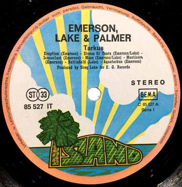 Emerson, Lake & Palmer -Tarkus