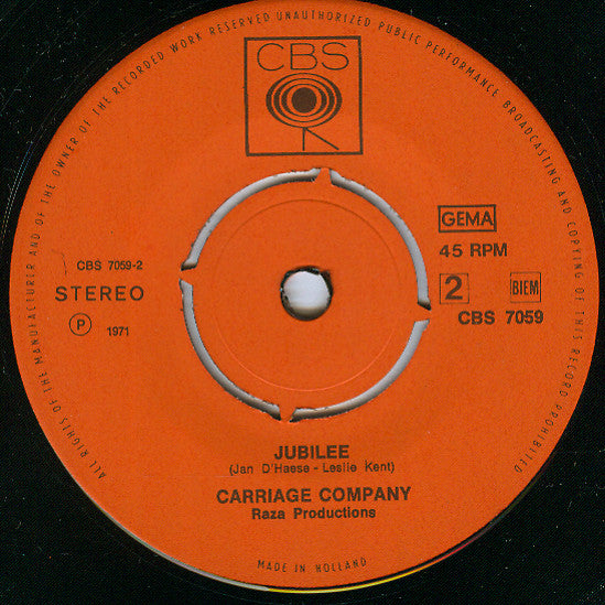 Carriage Company -Paint The City Red