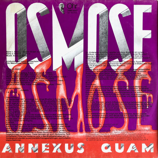 Annexus Quam -Osmose