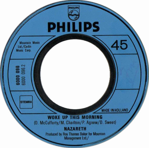 Nazareth (2) -Broken Down Angel / Woke Up This Morning