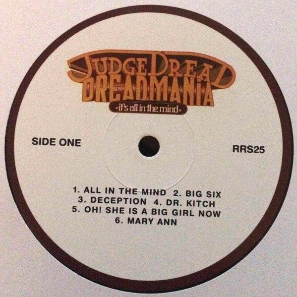 Judge Dread -Dreadmania - It's All In The Mind