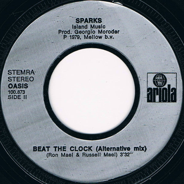 Sparks -Beat The Clock