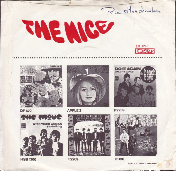 The Nice -Brandenburger / Happy Freuds